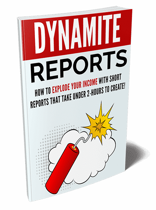 Dynamite Reports eBook,Dynamite Reports plr