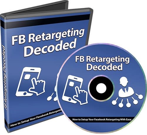 Facebook Retargeting Decoded Video,Facebook Retargeting Decoded plr