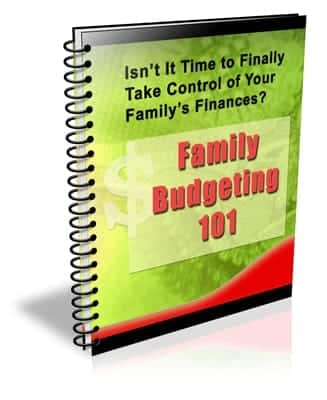 Family Budgeting 101 Newsletters eBook,Family Budgeting 101 Newsletters plr