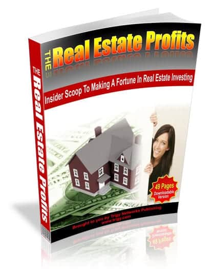 The Real Estate Profits eBook,The Real Estate Profits plr