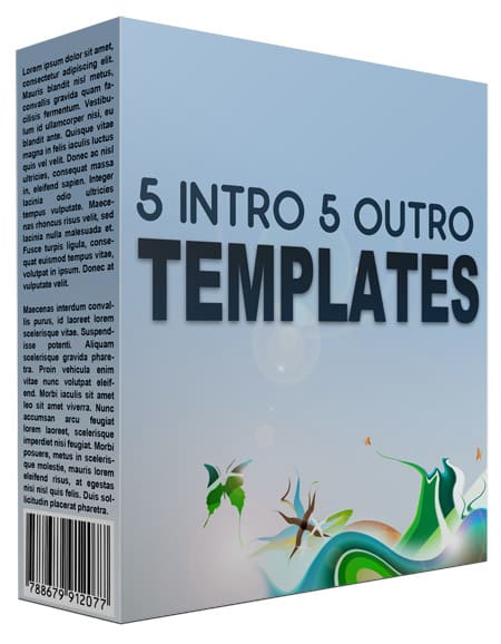 5 Intro and 5 Outro Powerpoint Templates Video,5 Intro and 5 Outro Powerpoint Templates plr