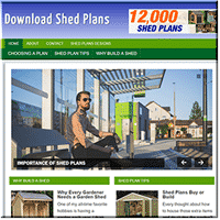 Shed Plans Ready Made WP Site 1