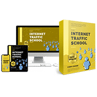 Internet Traffic School course packages on various devices.