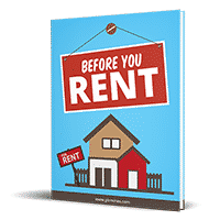 Book cover titled 'Before You Rent' with house illustration.