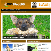 dog training plr blog