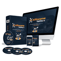 AffIncome Training Kit product package with DVD and books.