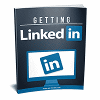 Book titled 'Getting LinkedIn' with logo on cover.