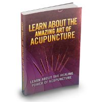 Book titled "Learn About the Amazing Art of Acupuncture.