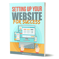 E-book cover: Setting Up Your Website for Success.