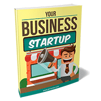 Animated book cover on starting a business.