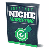 Internet Niche Marketing book with target symbol.