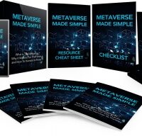 Metaverse Made Simple book and resource kit display.