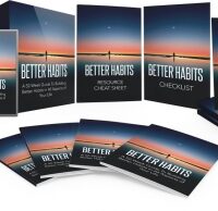Better Habits self-improvement book and multimedia set.