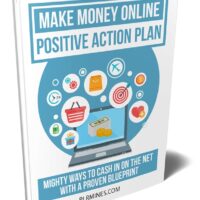 E-book cover: Make Money Online with strategy icons.