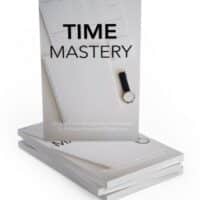 Book titled "Time Mastery" on white background.