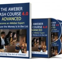 AWeber Crash Course 4.0 Advanced marketing guide and DVDs.