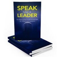 Speak Like a Leader book cover image