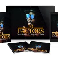 E-book covers for "10 Factors That Hinder Your Productivity.