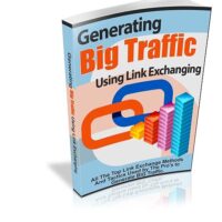 E-book cover on generating traffic through link exchanges.