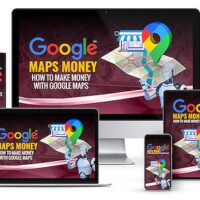 Google Maps Money marketing course on various digital devices.