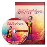 Self Confidence Mastery DVD and cover with superhero design.