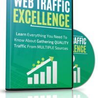 Web Traffic Excellence software package and disc.