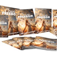 Create Freedom book series with motivational covers displayed.