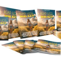 Collection of "Road Less Walked" self-help books.