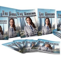 Collection of "The Shrewd Entrepreneur" book series materials.