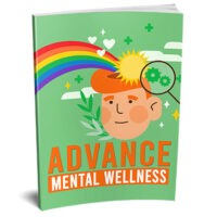 Book cover featuring colorful mental wellness themes and icons.