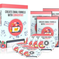 ConvertKit email funnel course packaging and contents.