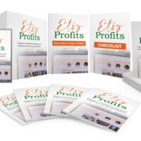 Etsy Profits course materials including books and video.