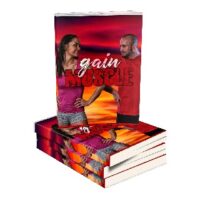 Gain Muscle book with couple on sunset beach cover.