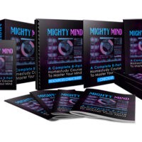 Mighty Mind complete home study course materials displayed.