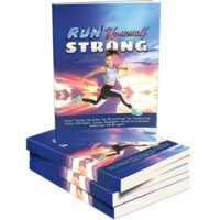 Run Yourself Strong" book on fitness and mental strength.