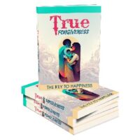 Stack of "True Forgiveness" romance novels.