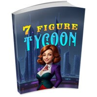 Book cover for '7 Figure Tycoon' featuring a confident woman.
