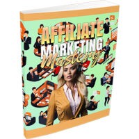 Affiliate Marketing Mastery book cover with businesswoman.