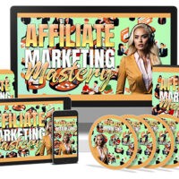 Affiliate Marketing Mastery course on multiple digital devices.