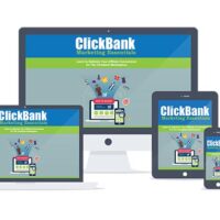ClickBank Marketing Essentials on various devices.