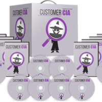 Software product packaging and CDs for 'Customer CIA'