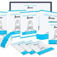 Product Launch Success multimedia package with books and CDs.