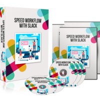 Slack workflow software guidebook and DVD covers.