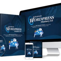 WordPress Mastery Kit on multiple digital devices.