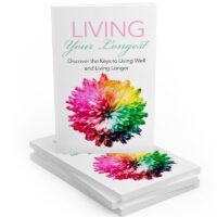 Colorful flower on self-help book cover