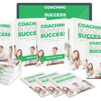 Coaching Business Success book and media package display.