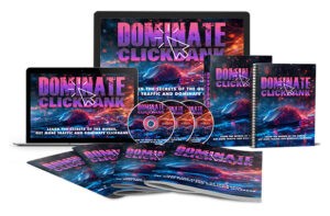 “Dominate ClickBank” digital marketing course multimedia collection.