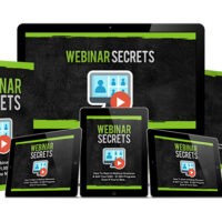 Webinar Secrets course on various digital devices.