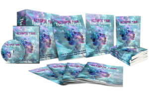 Collection of 'Activate Your True Calling' self-help books.