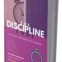 Book titled The Discipline Code on self-discipline strategies.